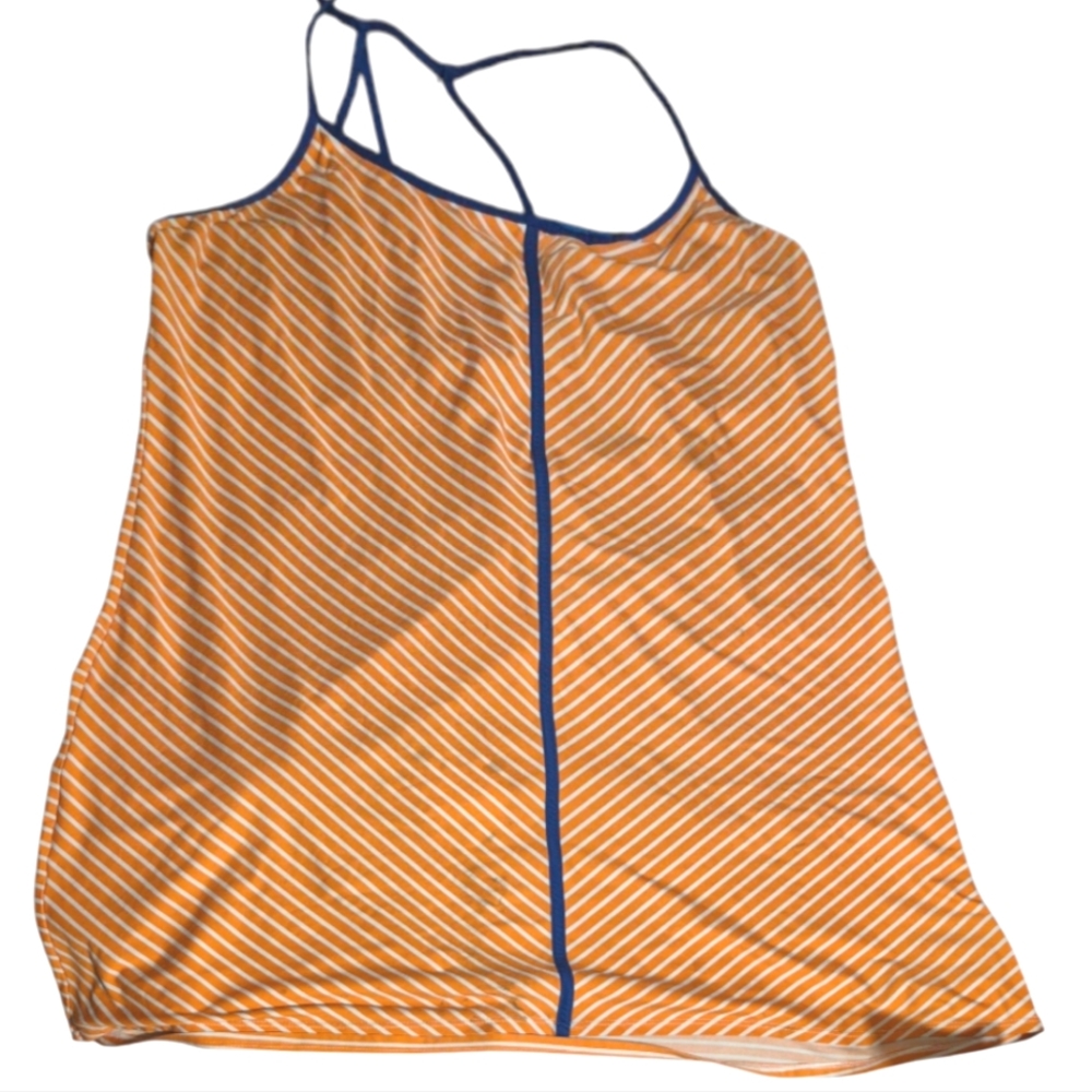 Orange and White Striped SECRET TREASURE SLEEPWEAR NIGHTY